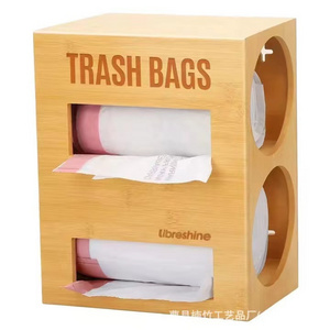 trash bag organizer storage or for  kitchen drawer bag organizer