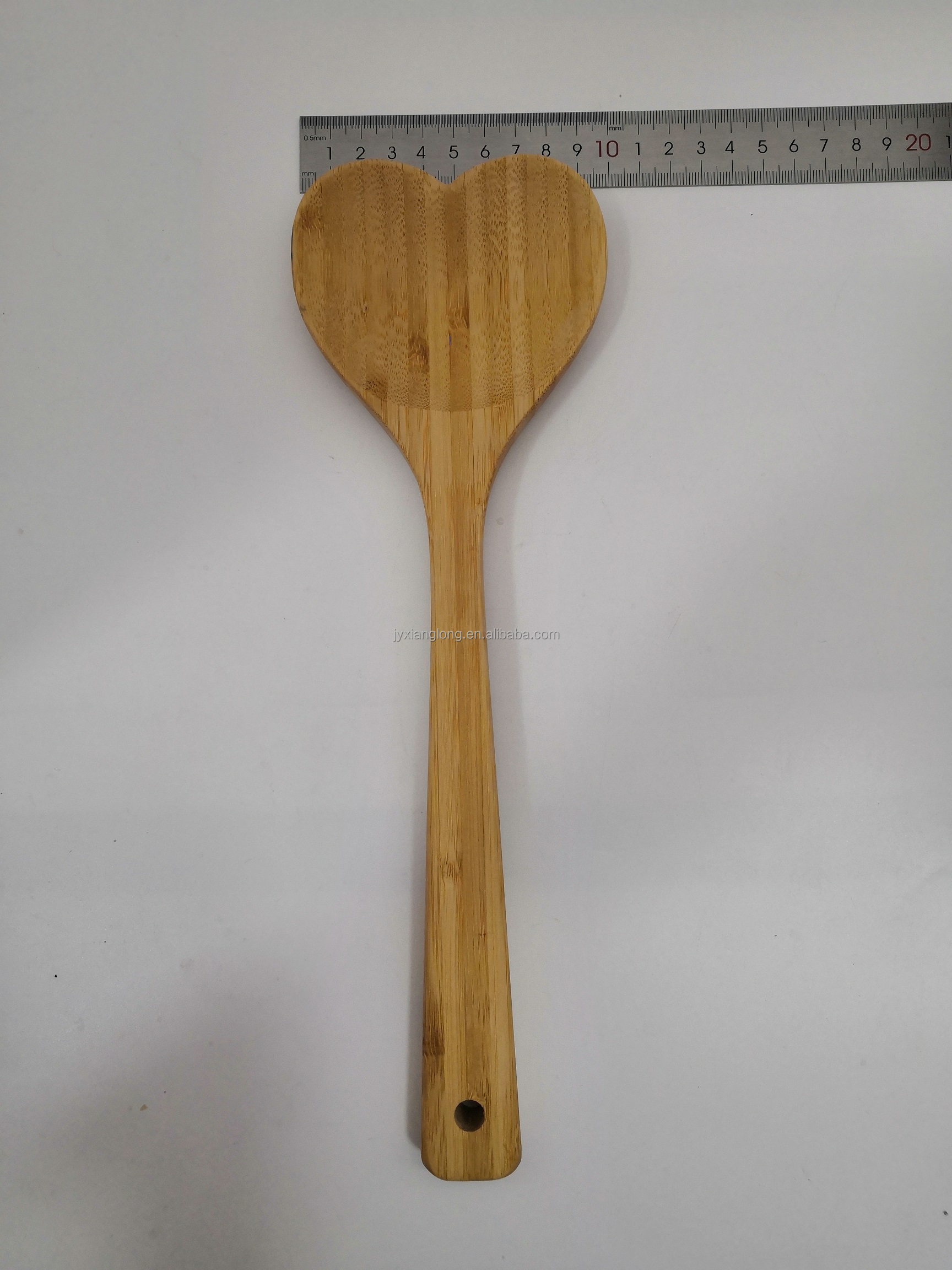 Heart Shape Kitchen Utensil Bamboo  Serving Mixing Spoon bamboo utensils