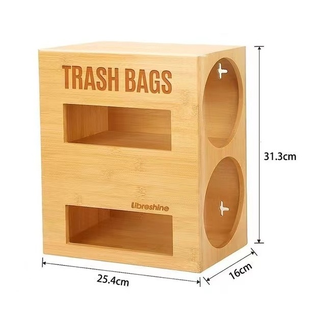 trash bag organizer storage or for  kitchen drawer bag organizer