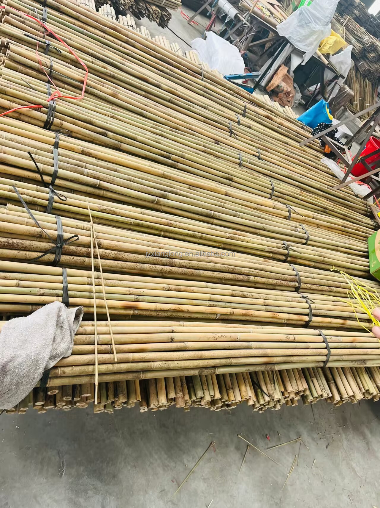 Dried Treated Bamboo Poles/canes/stakes Poles For Bamboo Raw Garden Plant Support