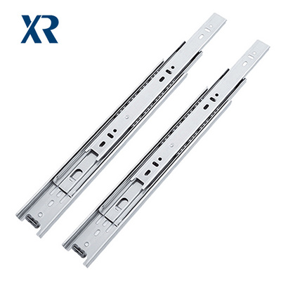 Heavy Duty Zinc Telescopic Channel Iron Ball Bearing Cabinet Drawer Slide For Drawer