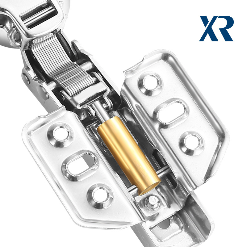 XIANGRUN Furniture Fitting 304 Stainless Steel Hydraulic Hinges For Kitchen Cabinets