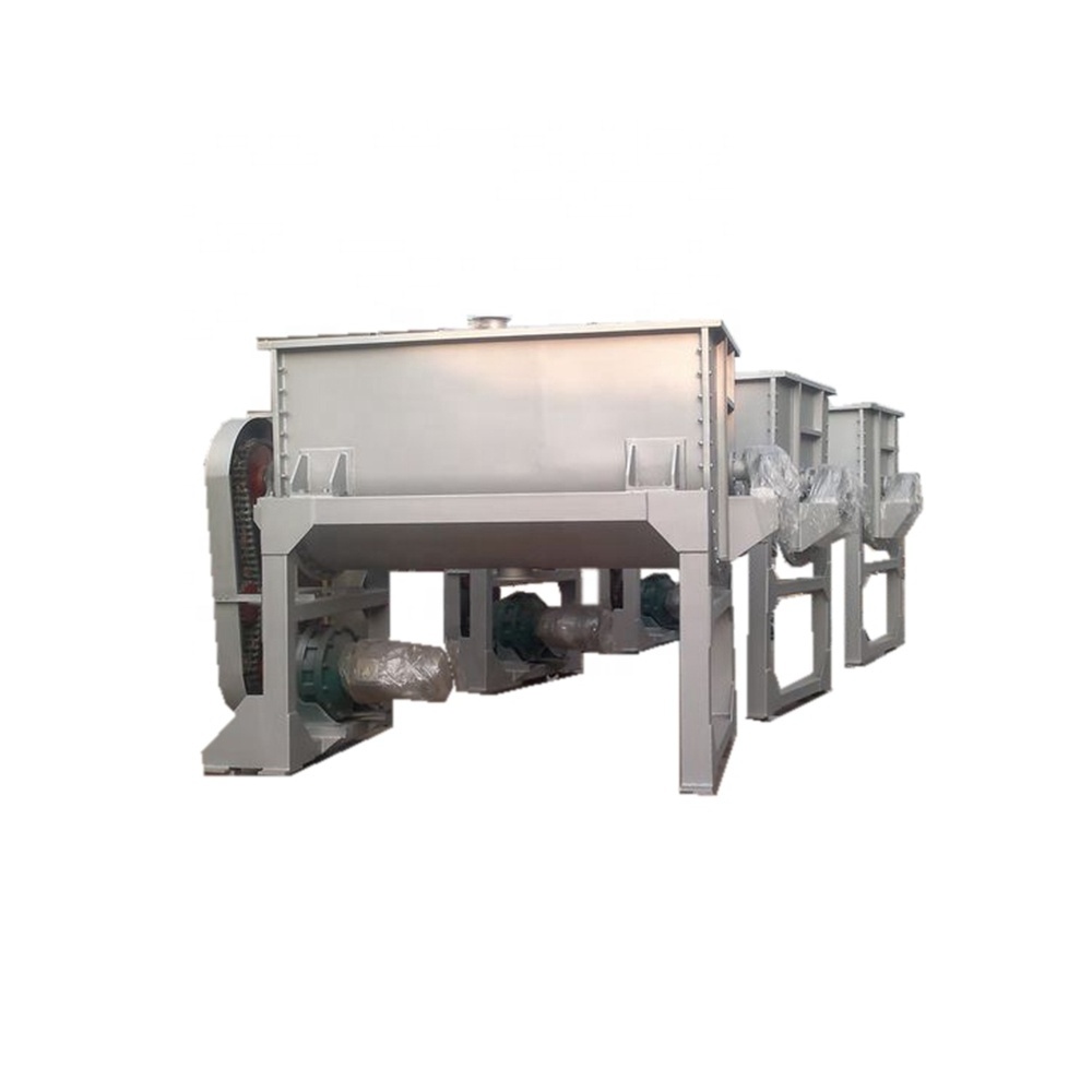 WLDH high capacity horizontal mushroom substrate mixer mixing machine paint ribbon blender blending machine