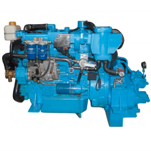 Marine Diesel Engine TDME-4112T 4 cylinder 130HP Power with boat Gearbox 120C