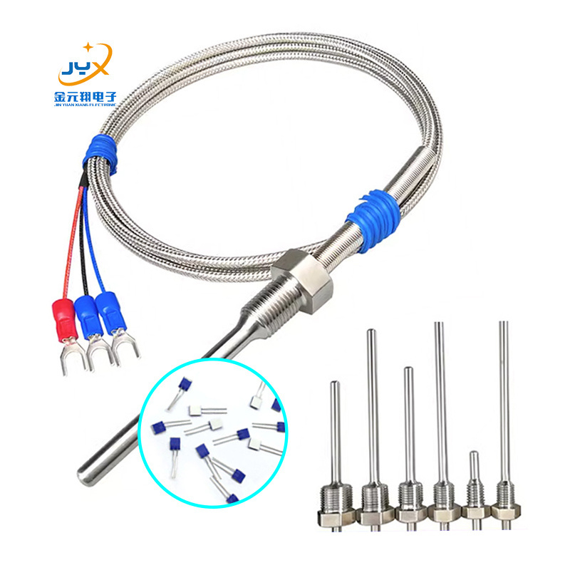 PT100 3 Wire G 1/2 thread thermocouple rtd PT100 PT1000 Sensor