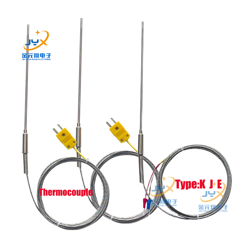 0-500 Degree 2 wire 5M Type K Thermocouples