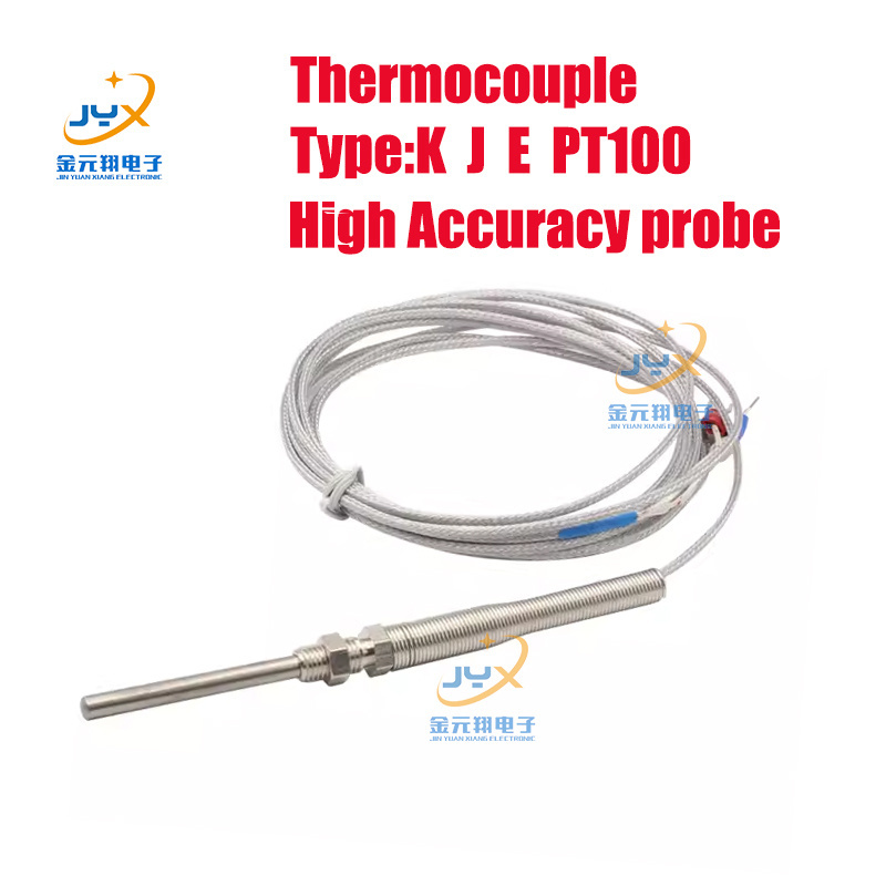 1200c E J K Type Thermocouple  2m 2 wire