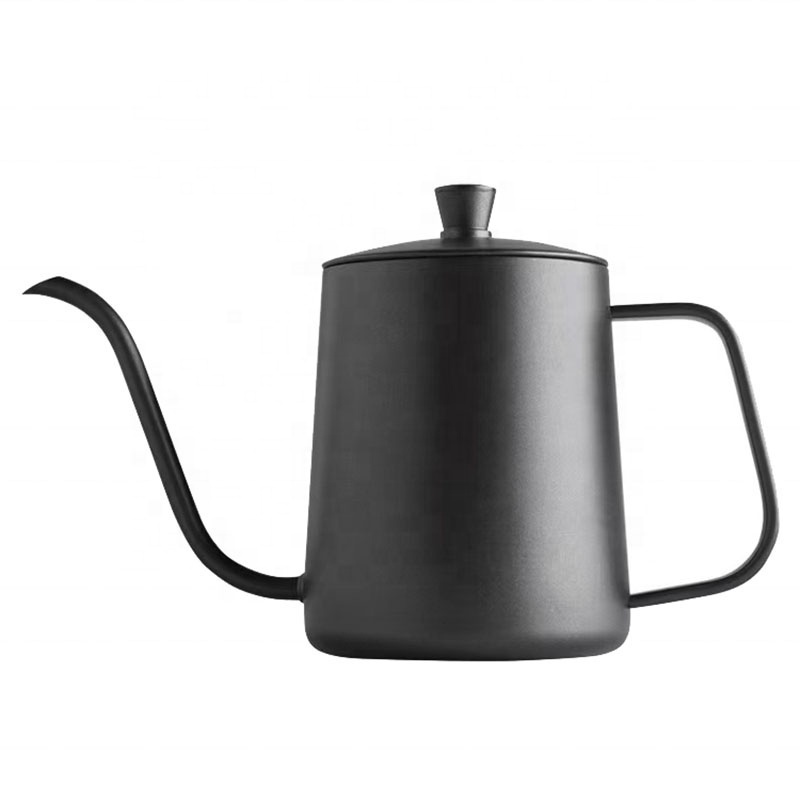 350ml 600ml Stainless Steel Handle Drip Coffee Pot with Long Gooseneck Spout Pour Over Coffee Kettle