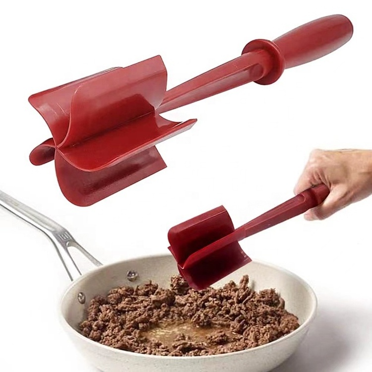 Kitchen Heat Resistant Nylon Ground Meat Grinder Multi-purpose Chopper Beef Masher Cooking Tools