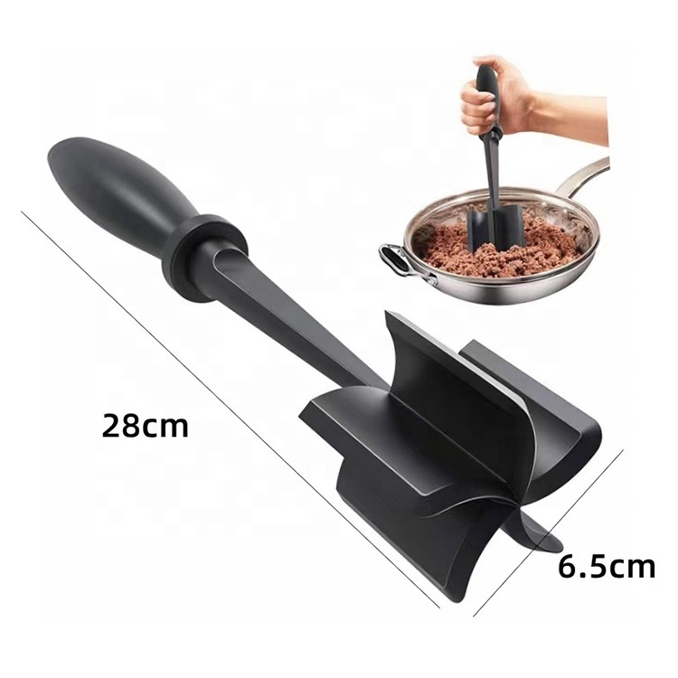 Kitchen Heat Resistant Nylon Ground Meat Grinder Multi-purpose Chopper Beef Masher Cooking Tools