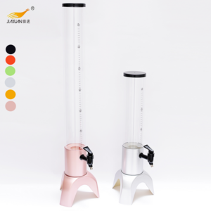 3 liter New Fashion Color bottle tap Beer Tower keg chiller pump juice beer dispenser