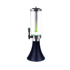 Black party pump keg beer tower drinking water juicer beer tower 3l