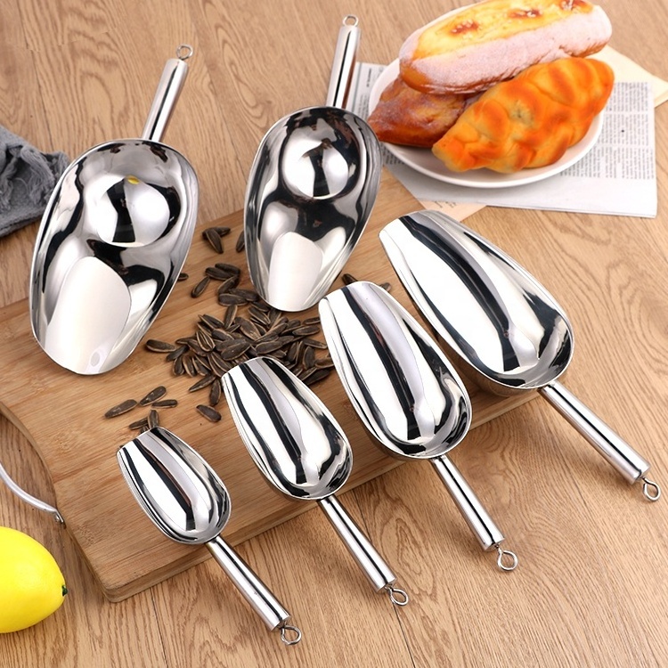 High Quality Factory Directly Sell Stainless Steel Ice Scoop