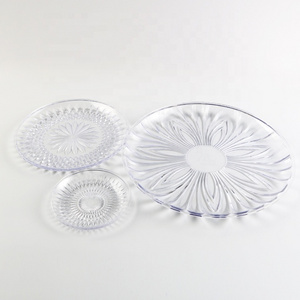 For KTV Home Use Plastic PC Fruit Dish Fruit Plate Candy Dish