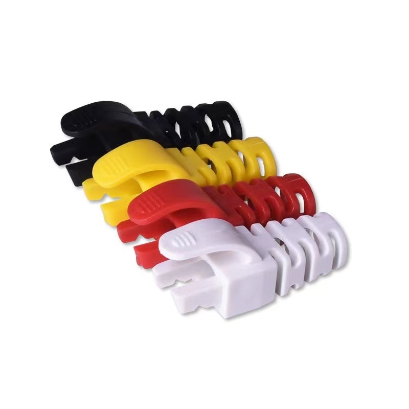 Excellent Connector Rj45 Cable Boot  cat5e cat6 rj45 plug boots utp network modular