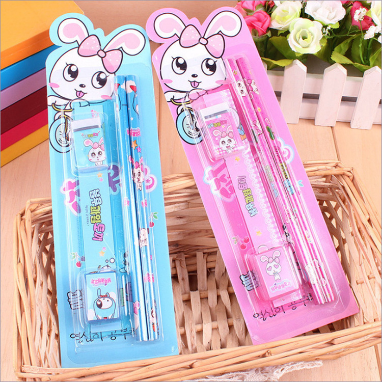 10-piece stationery set gift box 5-piece cartoon children's kindergarten gifts primary school supplies prizes