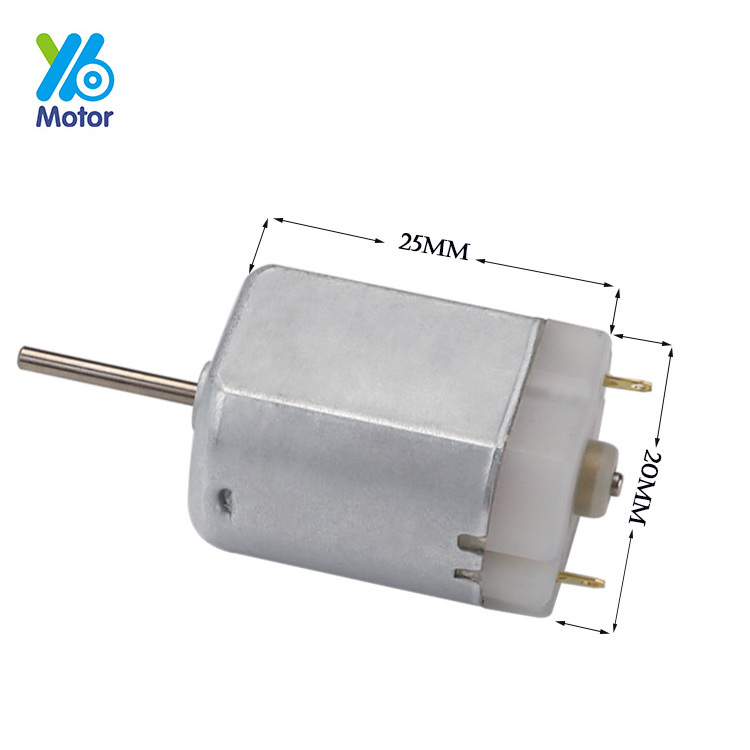 F130 3.6v 3.7v 12v 2800rpm 7200rpm Small Mini Electric DC Motor 1.5 Volt Micro Motor For Kids Car