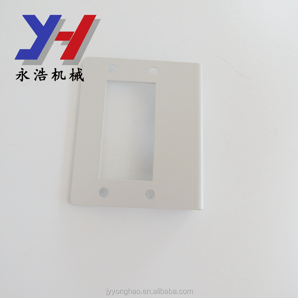 OEM ODM customized square light switch plates outlet cover decorative metal wall plate combination