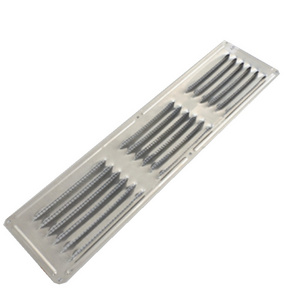 Professional manufacturer custom aluminium alloy rectangular air vent grille / ventilation cover