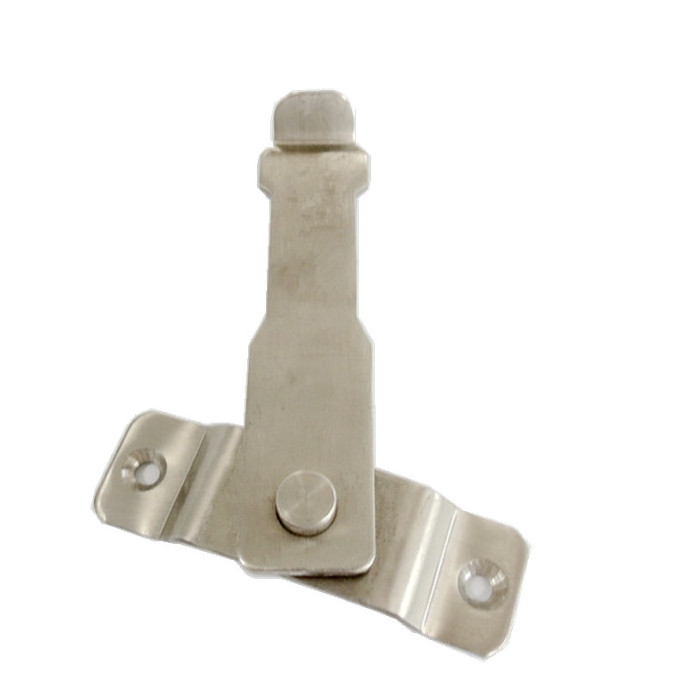 Custom Stainless Steel Door Bolt Sliding Lock with Latch for Bathroom Toilet Shed Bedroom Snap Latch, Stamping Service