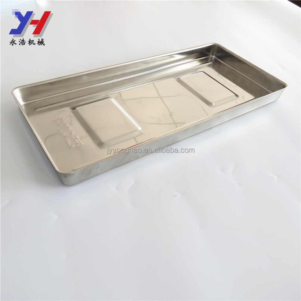 Large size stainless steel cooking tray