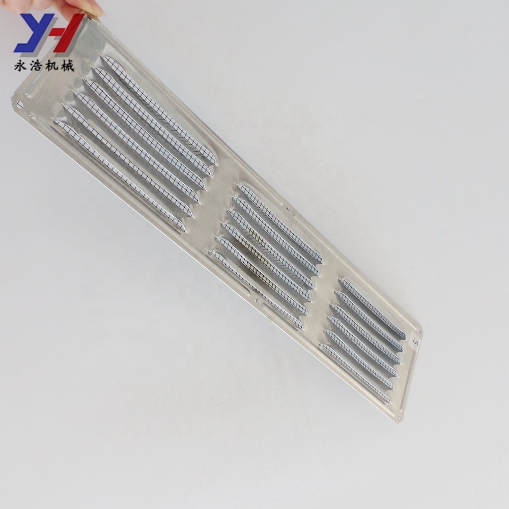 Professional manufacturer custom aluminium alloy rectangular air vent grille / ventilation cover