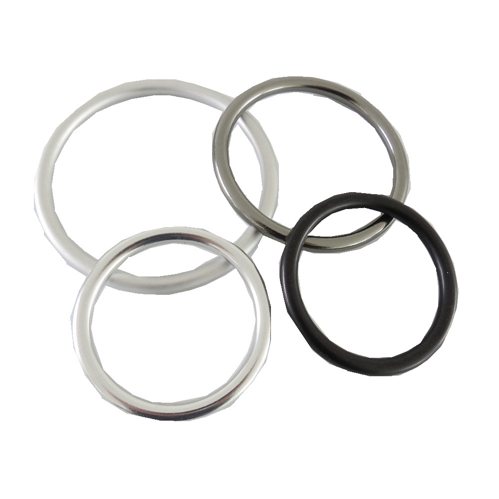 Professional Factory Customized Stainless Steel Round Ring for Anchor Rope, Luggage, Bags, Saddles, Scuba, Straps, Belts