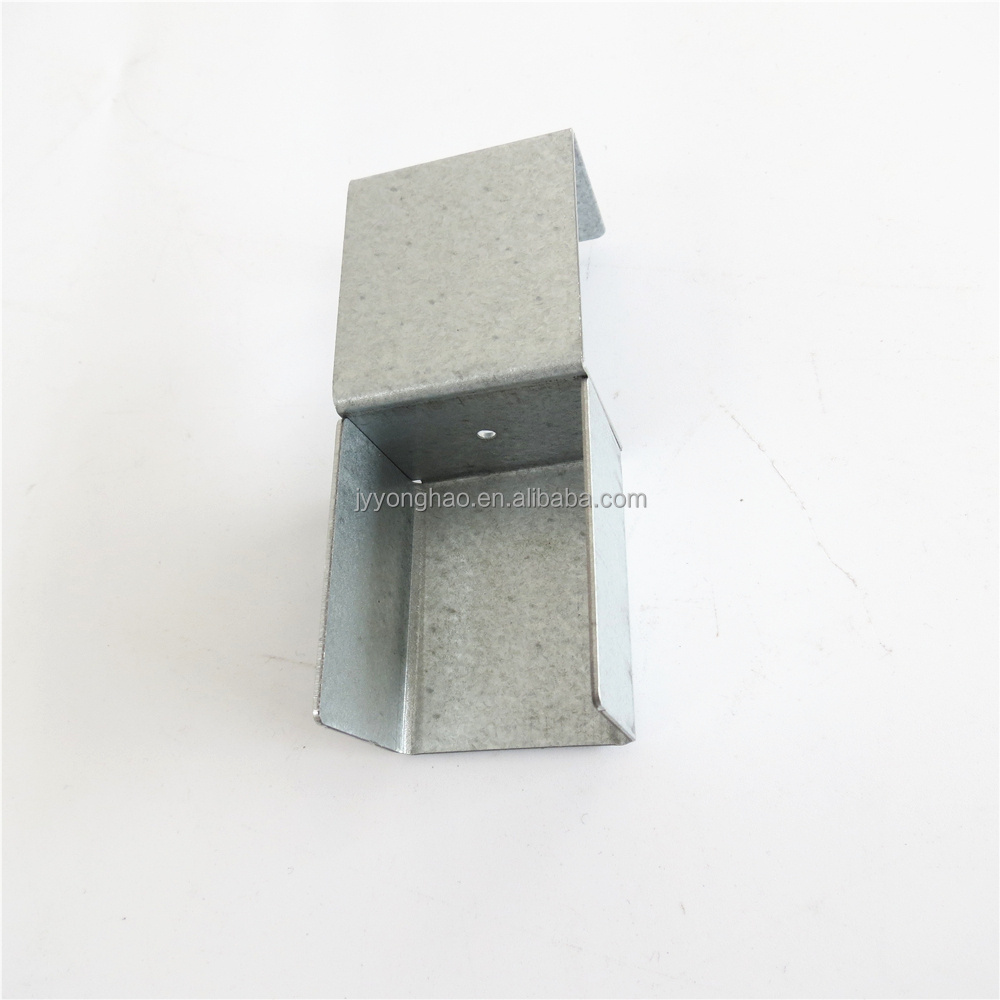 OEM stamping Free-standing swing beam bracket, Galvanized steel framing bracket