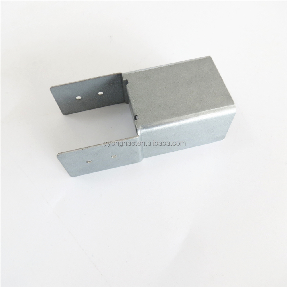 OEM stamping Free-standing swing beam bracket, Galvanized steel framing bracket