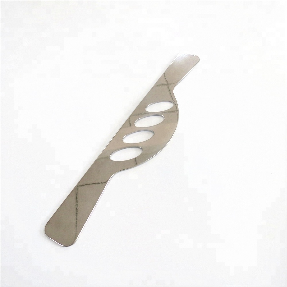 Good quality mirror polishing Stainless steel Guasha Massage Soft Tissue Therapy Hand Tool