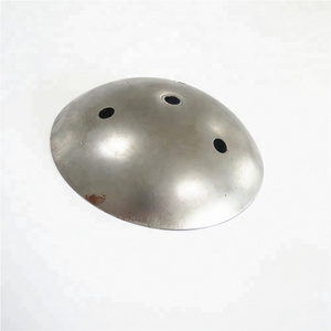 OEM made ceiling light covers, Stainless steel dome shape Sheet metal formed part