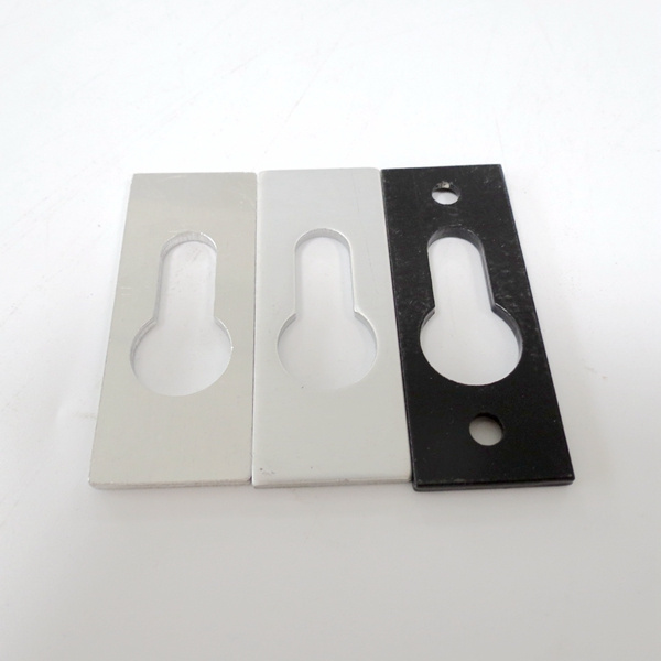 custom shape quality guarantee SS cylinder door pull night latch lock hook covers