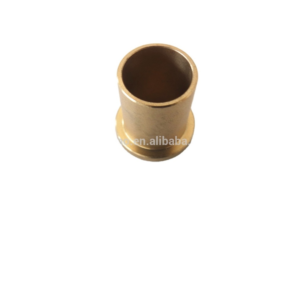 Brass CNC machining bushing, Copper sleeve customized,Bronze bushining from China