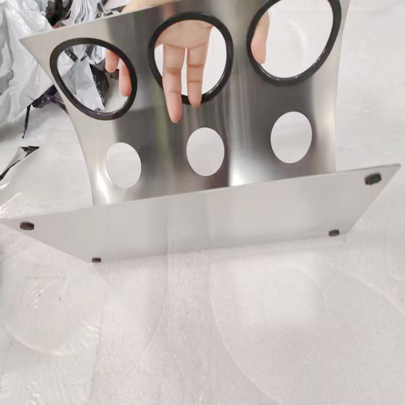 Customized Heavy Duty and Stable Polished Aluminum Umbrella Stand Casting Welding Service as your drawing