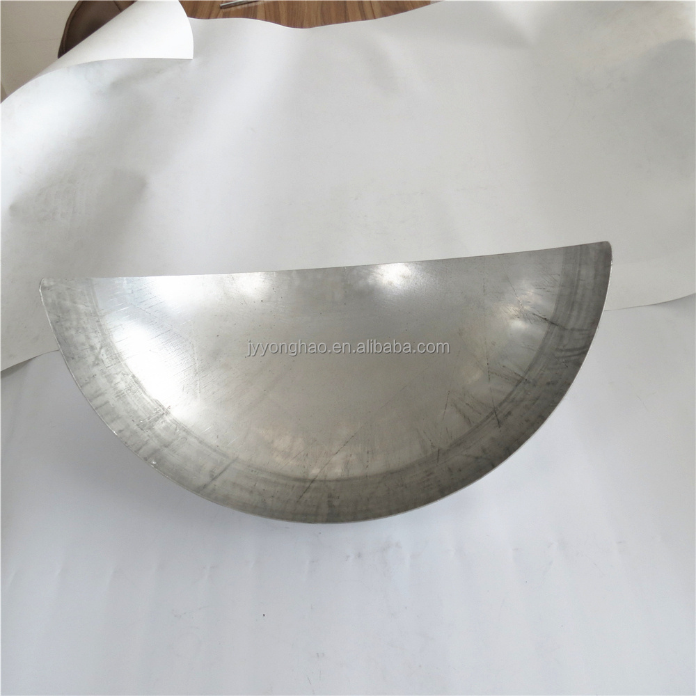 Factory supply Custom good large deep drawing sheet metal part, Large hemisphere aluminum part