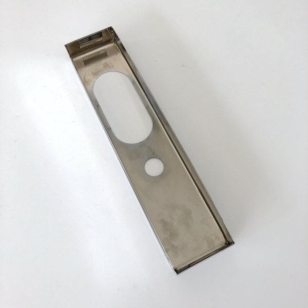 OEM ODM factory manufacture stainless steel lightweight antitheft door lock plate as your drawing