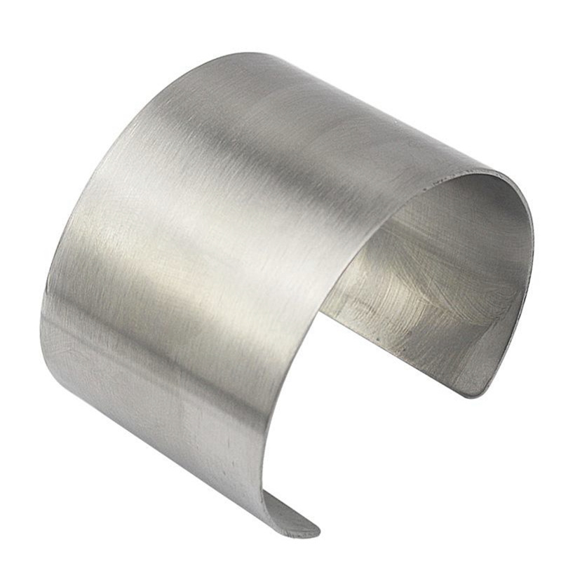 Custom Made Stainless Steel Wide Armband Bangle Open Cuff Bracelet Bending Sheet Metal Parts