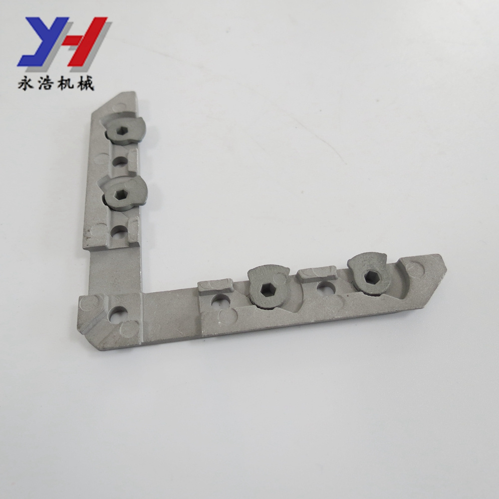 OEM ODM Customized high precision aluminium casting for furniture adjustable hardware / for machinery 90 degree locking hinge