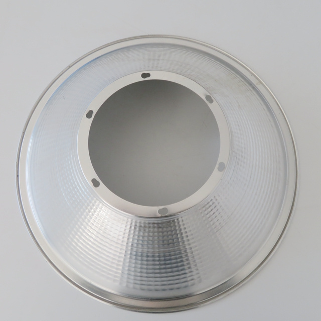 Custom corrugated aluminum lampshade with Exquisite rim craft lamp covers and shades lighting accessories