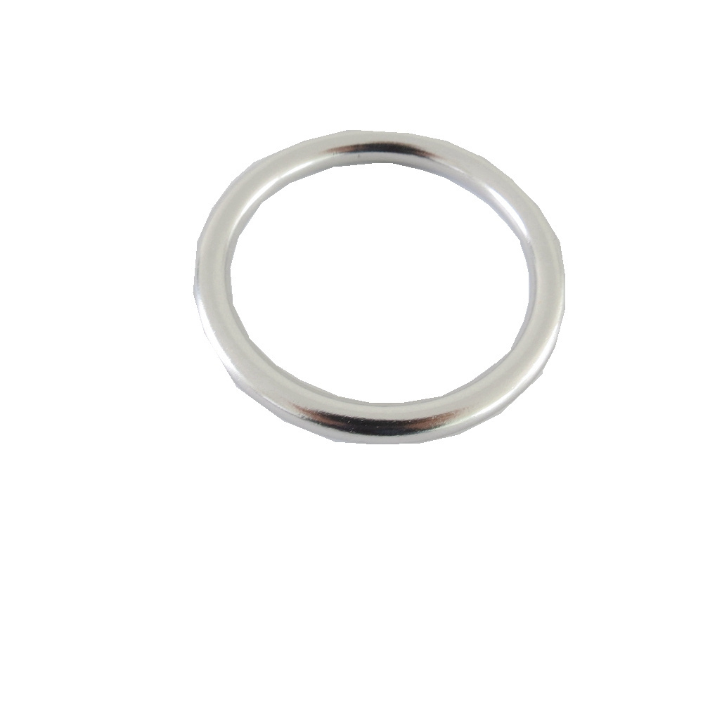 Professional Factory Customized Stainless Steel Round Ring for Anchor Rope, Luggage, Bags, Saddles, Scuba, Straps, Belts