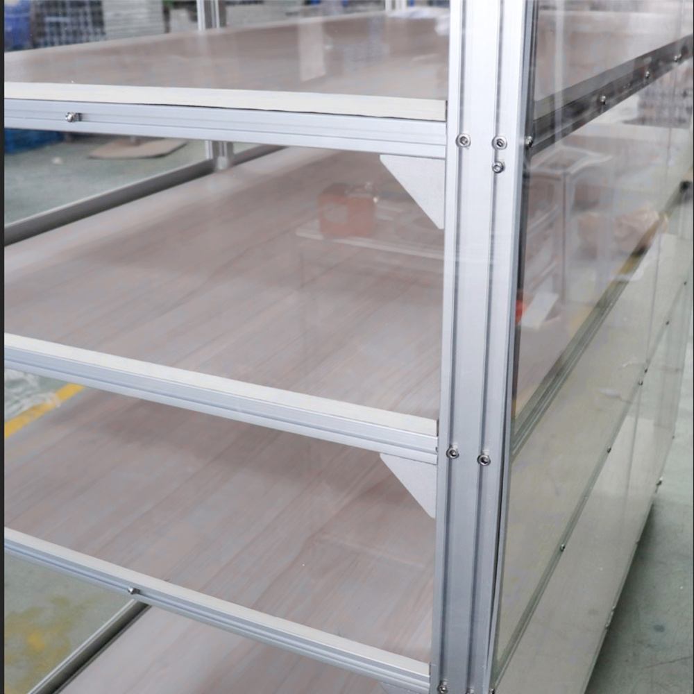 Aluminum Shelving Systems Professional  Aluminum Extrusion Profiles Storage rack goods rack