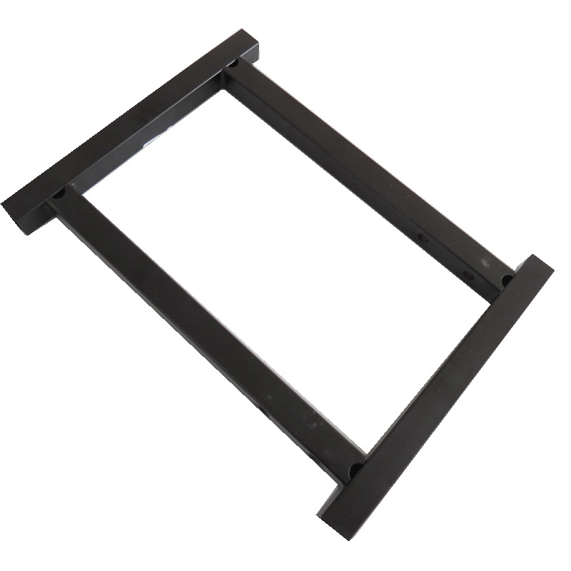 Professional OEM ODM Factory Customized Black Powder Coated Welded Steel Metal Table Bed Frame Furniture Frames