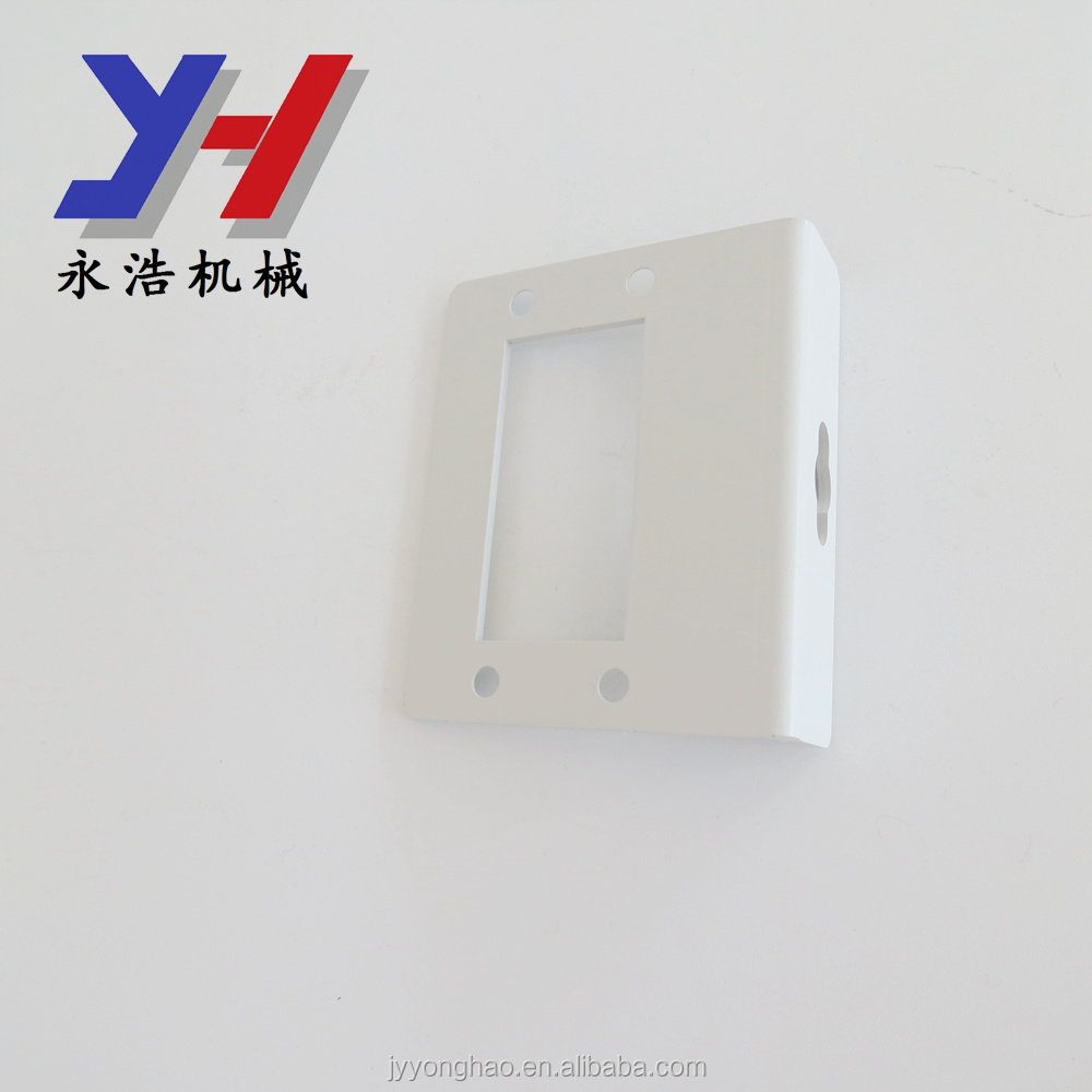 OEM ODM customized square light switch plates outlet cover decorative metal wall plate combination