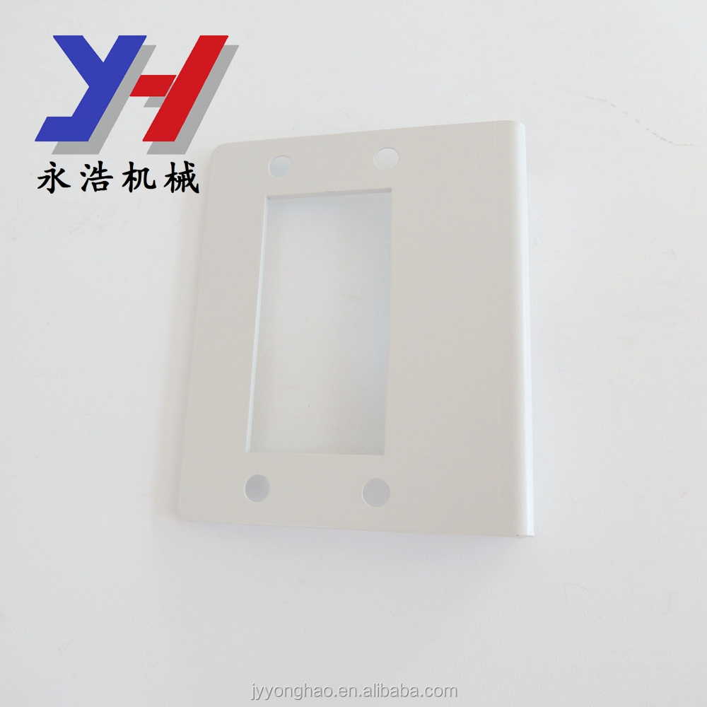 OEM ODM customized square light switch plates outlet cover decorative metal wall plate combination