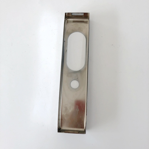 OEM ODM factory manufacture stainless steel lightweight antitheft door lock plate as your drawing