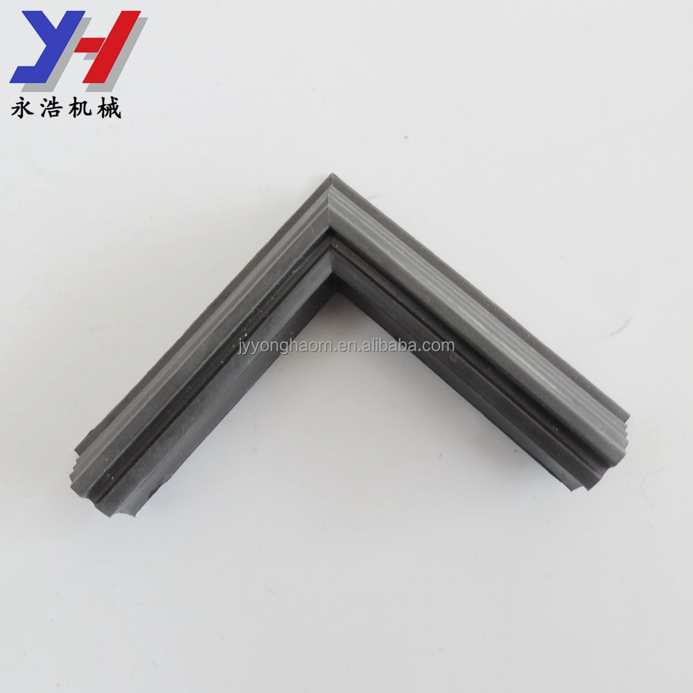 Wind and rain proof car door rubber strip seal