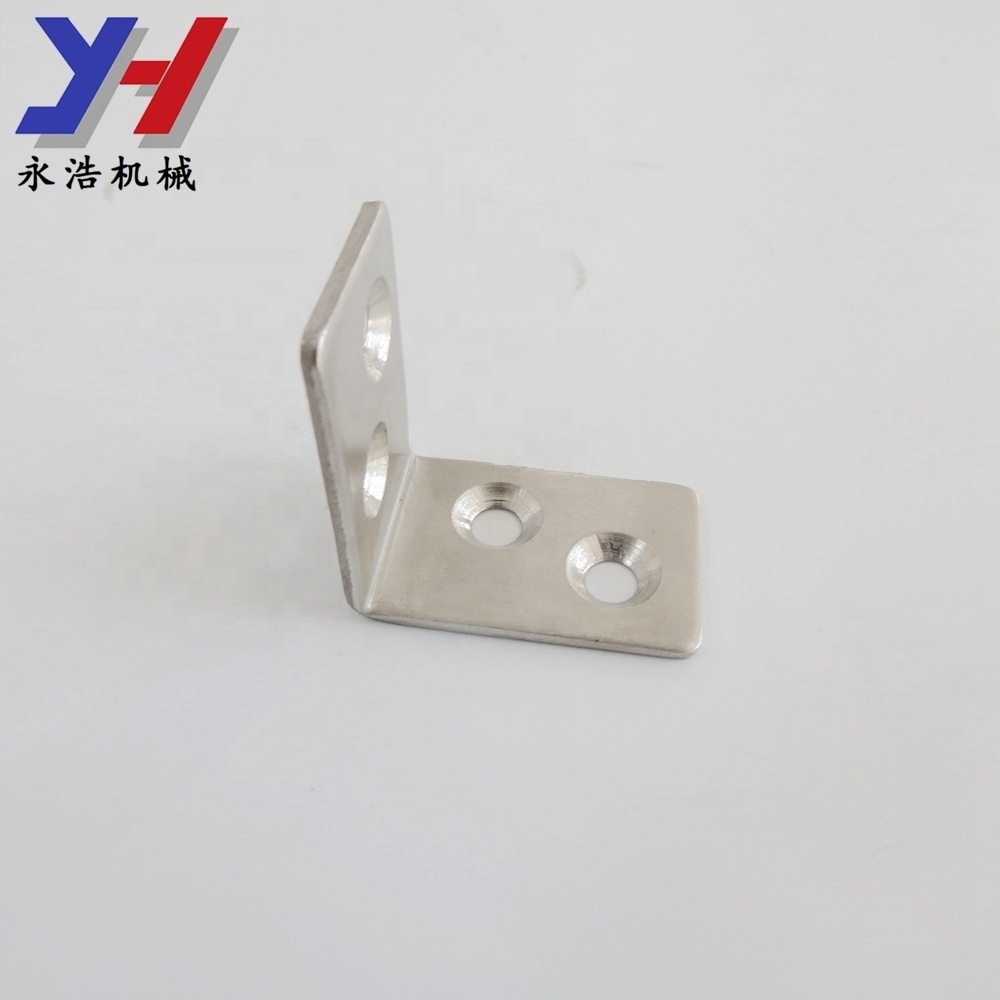 OEM ODM custom Z shape metal shelf bracket with holes