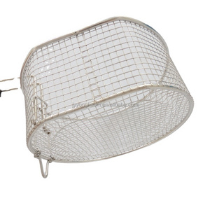 Custom design home metal mesh wire storage basket