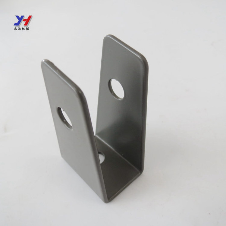 OEM ODM Stainless steel U shape bracket for frameless glass door