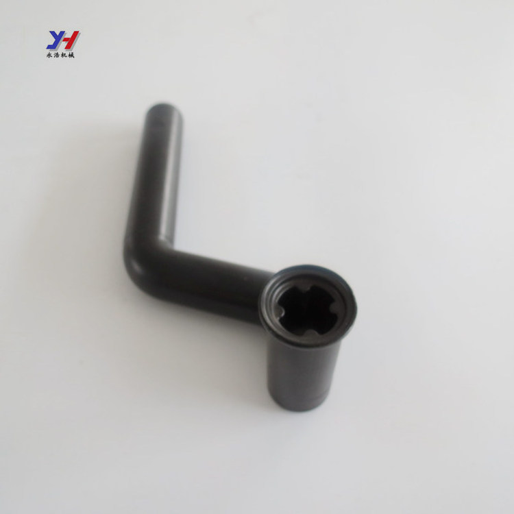 OEM ODM customized black plastic shower door locks handle